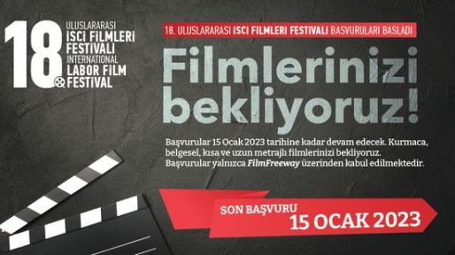 18. Uluslararası İşçi Filmleri Festivali başvuruları başladı!