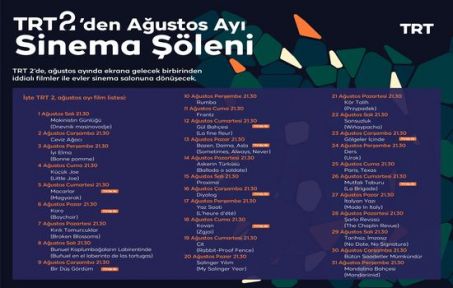 Ağustos Ayında Her Akşam Farklı Film