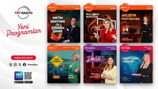 TRT Radyoları Yeni İçeriklerini Dinleyicisinin Beğenisine Sunuyor